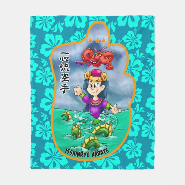 Niedliche Mitzu Gami (Isshinryu) Decke (Vorderseite)