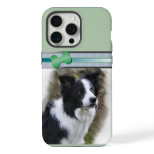 Niedliche moderne Grenzstadt Collie Dog Kunst