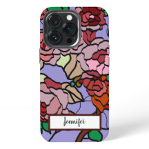Niedliche, moderne, hellrote Blume Violet
