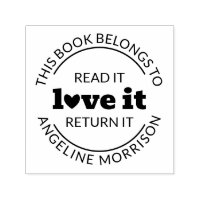 Niedliche moderne Read It Liebe Es gibt zurück sei