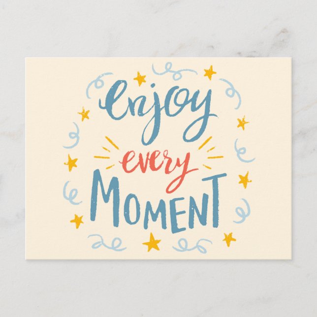 niedliche moderne Sommer-Reise Aquarelldarstellung Postkarte (Vorderseite)