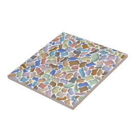 Niedliche, moderne und angenehme Badezimmer-Dekora Fliese