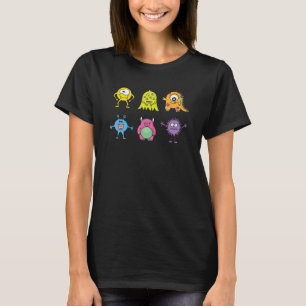 Niedliche Monster Alien Earth Planet Space Animal T-Shirt