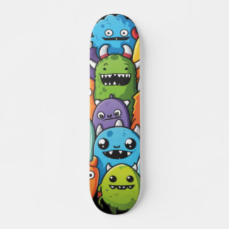 Niedliche Monster-Crew Skateboard