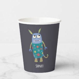 Niedliche Monster Personalisiert Pappbecher
