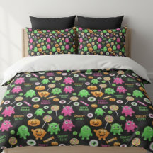 "Niedliche" Monster und Halloween Spaß nahtlos