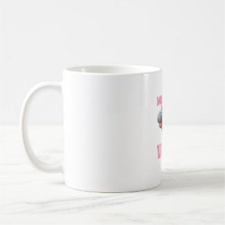 Niedliche MOO DENG VIBES Nur Baby Hippo Kindergart Kaffeetasse