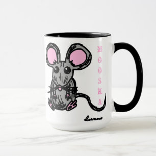Niedliche Mooska-Maus-Tasse Tasse