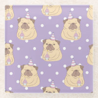 Niedliche Möpsen Untersetzer