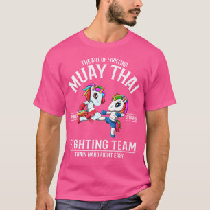 Niedliche Muay Thai vereint Thai Boxing und Kickbo T-Shirt