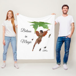 Niedliche Mühle mit braunen Flügeln Fleece Blanket