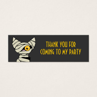 Niedliche Mummy Cat Vielen Dank Gastgeschenk Cards