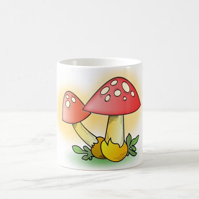 NIEDLICHE MUSHROOME TASSE (Mittel)