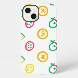 Niedliche Muster Artwork. Jetzt kaufen iPhone 13 Hülle