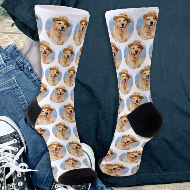 Niedliche Muster-Crew für Hunde Socken (Von Creator hochgeladen)