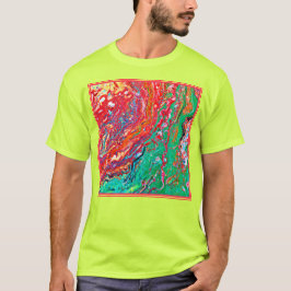 Niedliche Muster Kunst T-Shirt