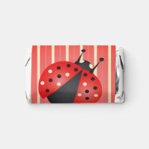 Niedliche Muster mit Ladybugs Baby Dusche