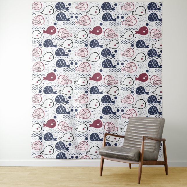 Niedliche Muster Wandteppich (Beispiel)