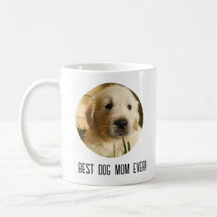 Niedliche Mütter Tag Beste Hunde Mama je Foto Kaffeetasse