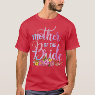 Niedliche Mutter von Bride Bachelorette Brautparty T-Shirt
