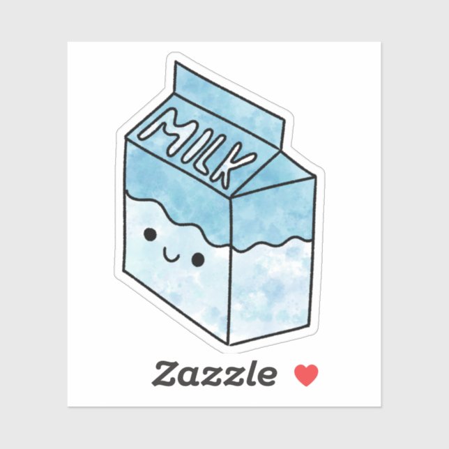 Niedliche Muttermilch Aufkleber (Blatt)