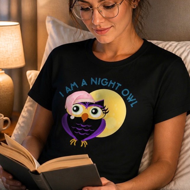Niedliche Nachtschwärmer-T - Shirt (Von Creator hochgeladen)