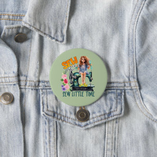 niedliche Nähart Button