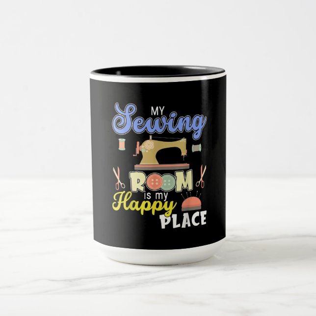 Niedliche Nähgeschenke für Quilter Tasse (Zentrum)