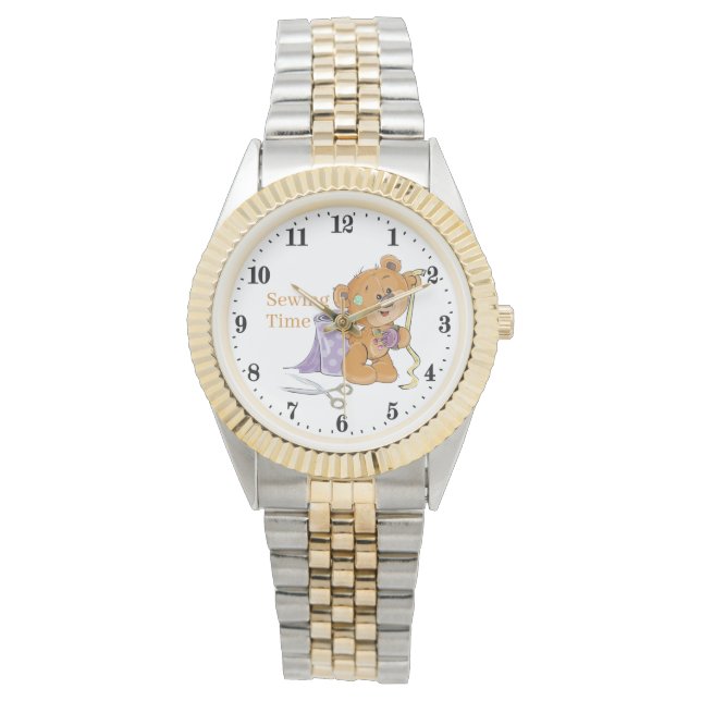 Niedliche Nähliebhaber: Beobachten Armbanduhr (Vorderseite)