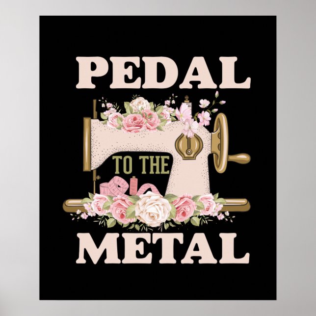 niedliche Nähliebhaber Wortart Poster (Vorne)