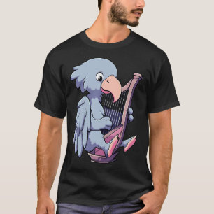 Niedliche Narbe beim Harfenspielen T-Shirt