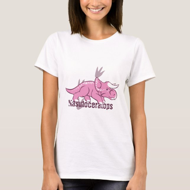 Niedliche Nasutoceratops T-Shirt (Vorderseite)