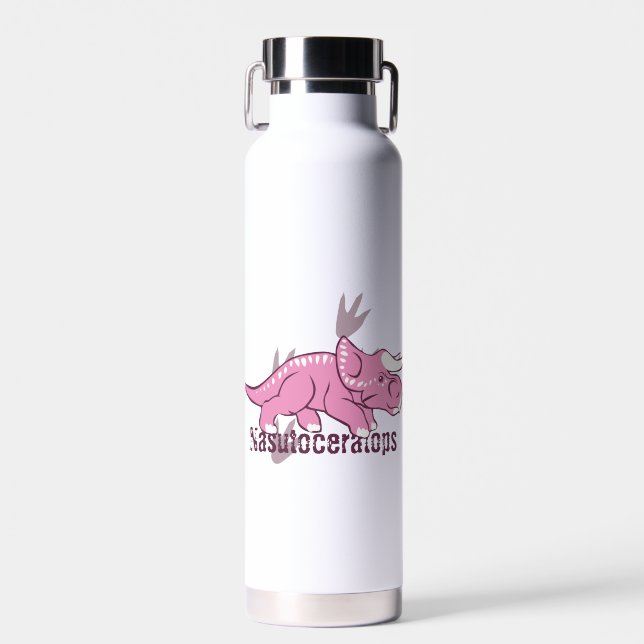 Niedliche Nasutoceratops Trinkflasche (Vorne)