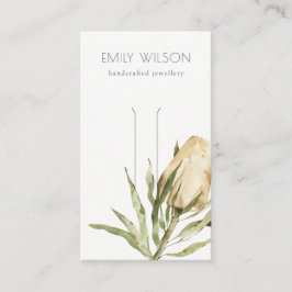 Niedliche nationale Banksia Floral Hair Clip Displ Visitenkarte