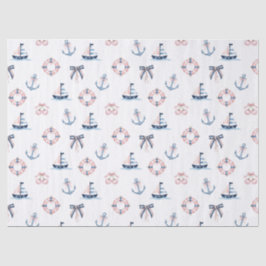 Niedliche nautische und Coquette Infusion! Seidenpapier