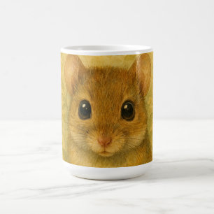 Niedliche, neugierige kleine Maus  Kaffeetasse