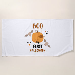 Niedliche NICU Halloween I I Halloween Preemie Strandtuch