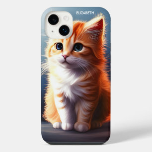 Niedliche Niedliche Katze Rostig Fantasy Vintage N iPhone 14 Plus Hülle