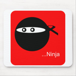Niedliche Ninja Mausunterlage Mousepad