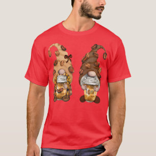 Niedliche Nomaden Kaffee Funny Coffeine Männer Fra T-Shirt