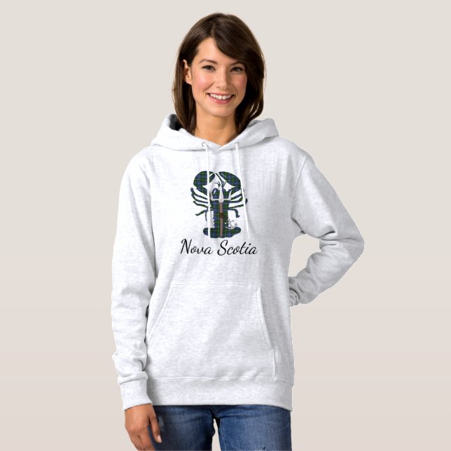 Niedliche Nova Scotia Halifax Lobster Trident T -  Hoodie (Vorne ganz)