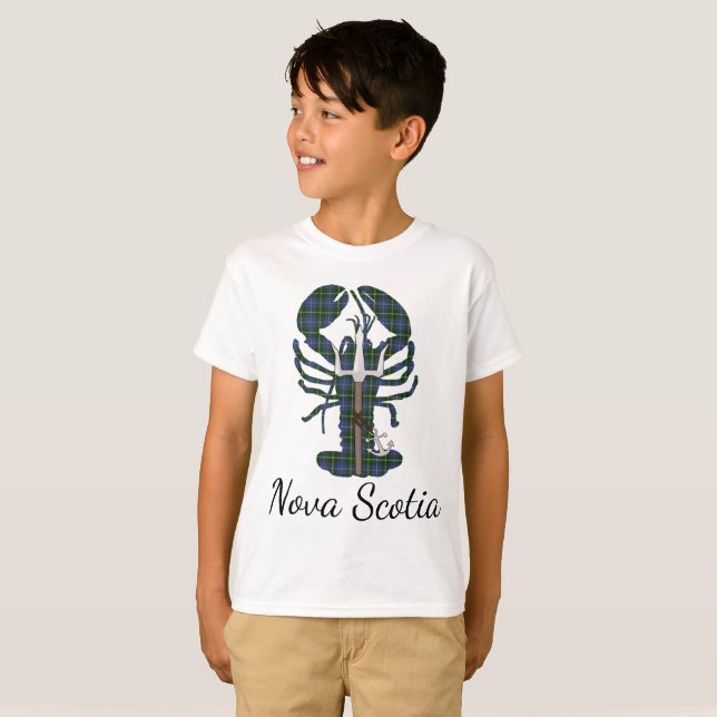 Niedliche Nova Scotia Halifax Lobster Trident T -  T-Shirt (Vorne ganz)