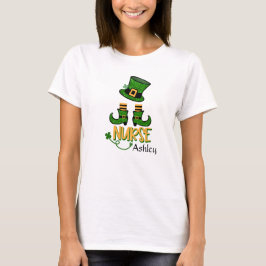 Niedliche Nurse Leprechaun Name FrauenT - Shirt