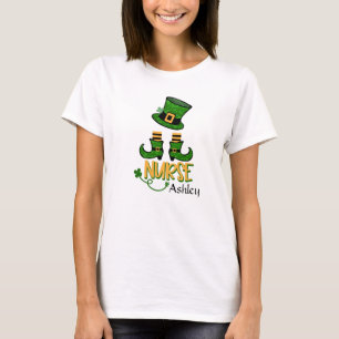 Niedliche Nurse Leprechaun Name FrauenT - Shirt