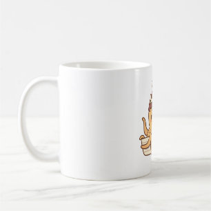Niedliche Octopus Japanischer Takoyaki Snack Kaffeetasse