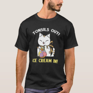 Niedliche Onsillektomie Bräunung T-Shirt