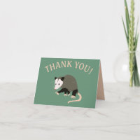 Niedliche Opossum-Illustrations-personalisiertes