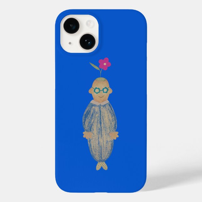 Niedliche optimistische Blume lieben Case-Mate iPhone Hülle (Rückseite)