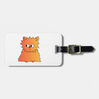 Niedliche orange lange Haar-Katze