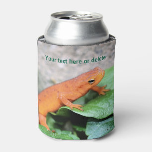 Niedliche Orange Salamander Natur Personalisiert Dosenkühler